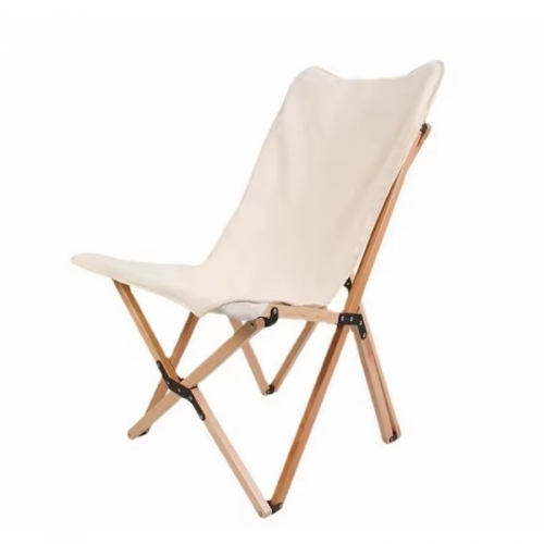 Складной стул для кемпинга из дерева