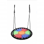 Подвесные круглые качели свиби разноцветные FPP-S008