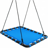 Качели гнездо лодка голубая FPP-S006-В