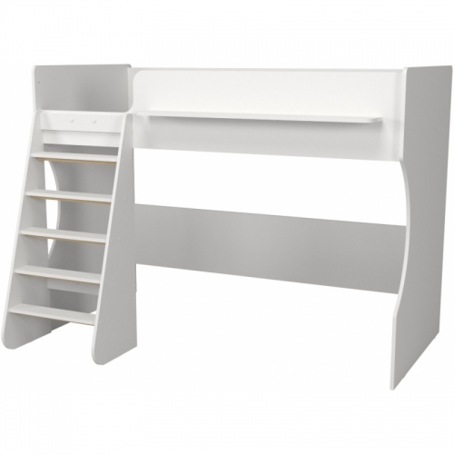 Кровать чердак Р432 Капризун 1 белый