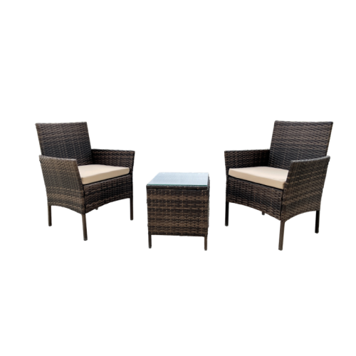 Набор садовой мебели ротанг GM-M76, коричневый, 3 предмета