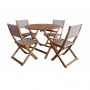 Набор садовой мебели из акации, 5 предметов, TP4093